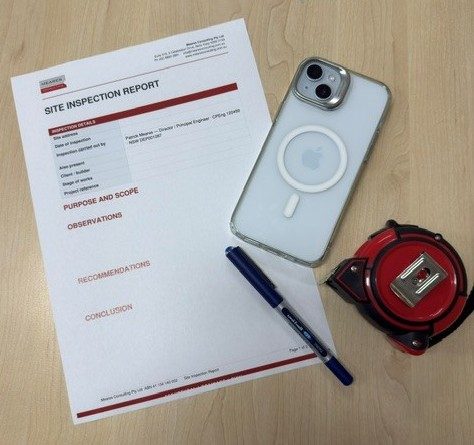 Meares Consulting site inspection report